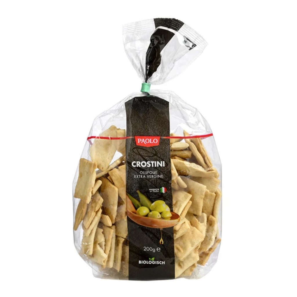 Deli Di Paolo - Crostini olijfolie e.v. BIO 200 g    