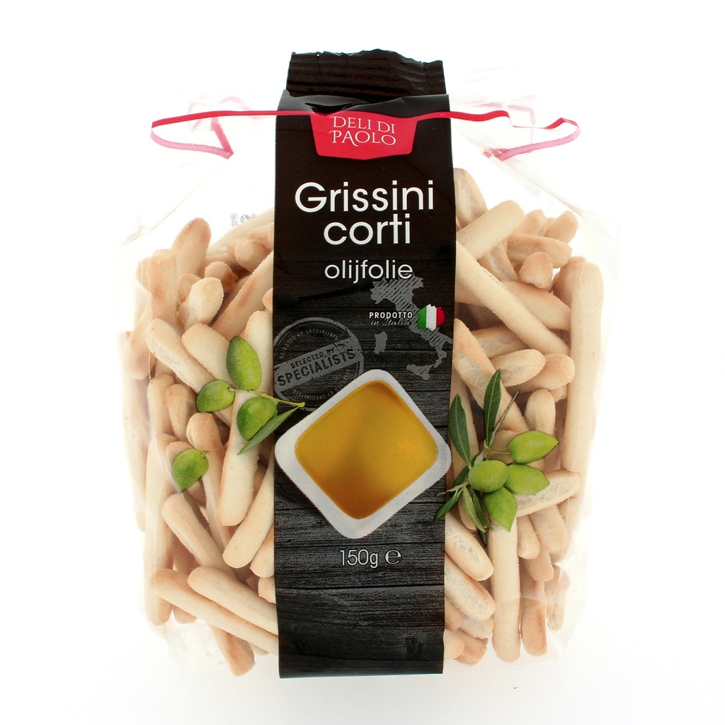 Deli Di Paolo - Grissini Corti olijfolie 150 g    