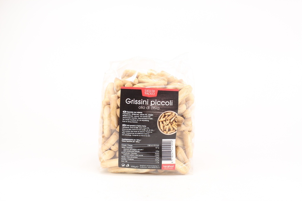 Deli Di Paolo - Grissini piccoli olijfolie 200 g     