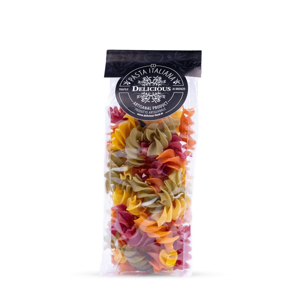 Delicious Food and Gourmet - Fusilloni 6 Colori 250 g    