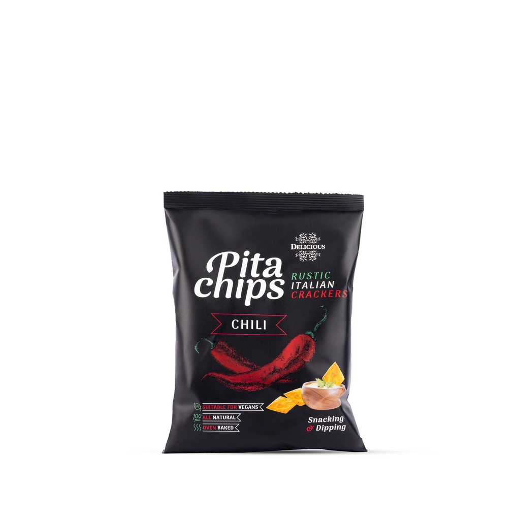 Delicious Food and Gourmet - Pita Chips Chili 80 g    