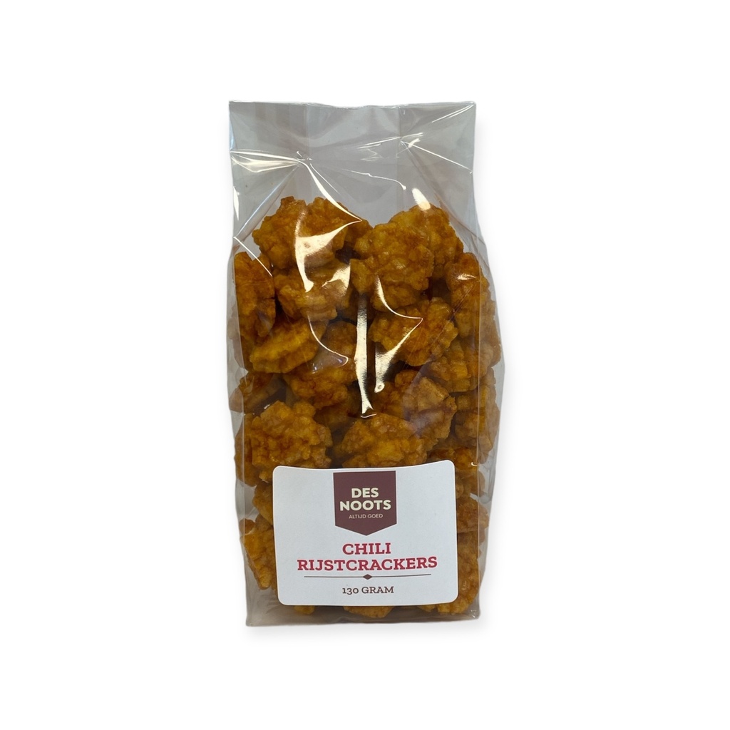 Des Noots - Chili rijstcrackers 130 g   