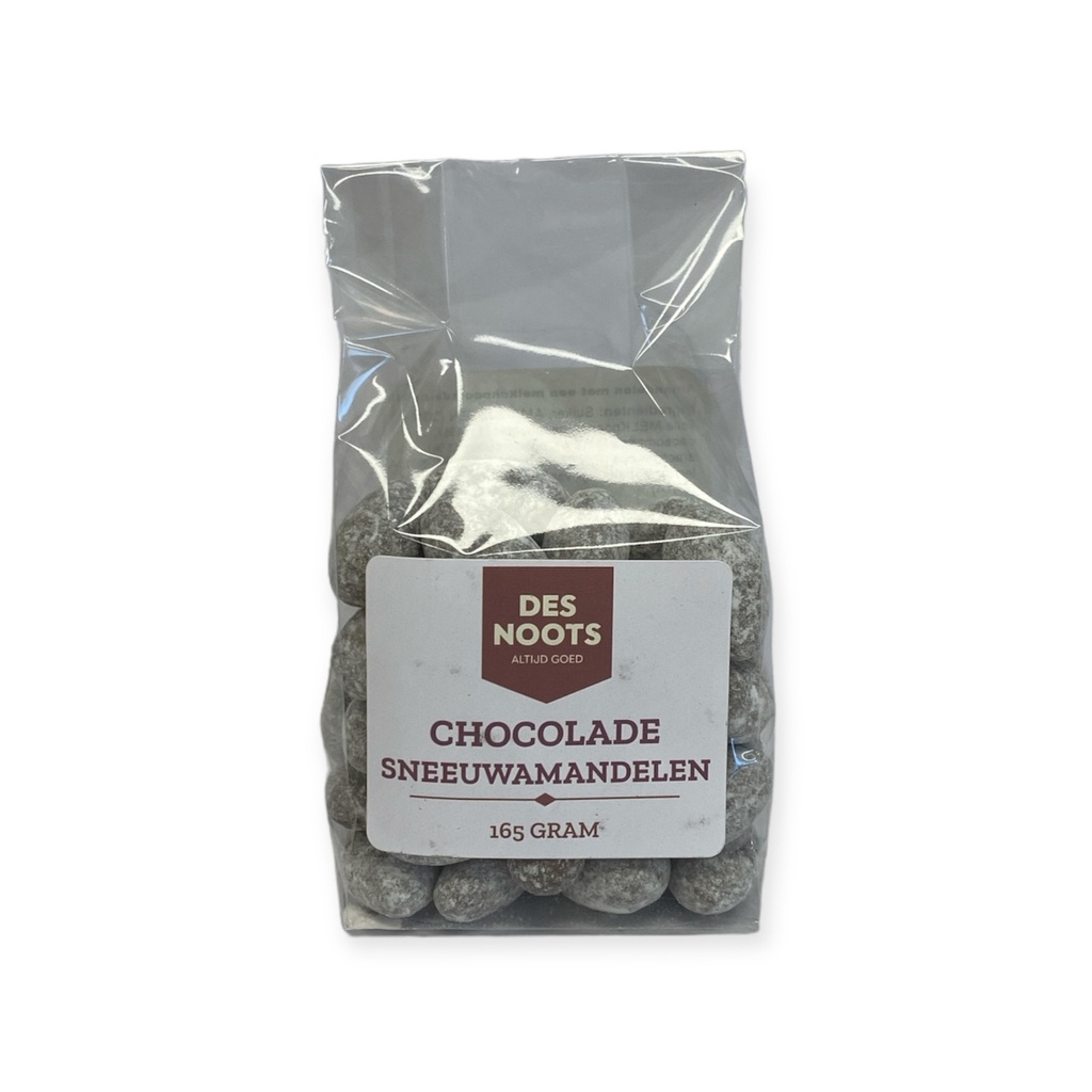 Des Noots - Chocolade Sneeuwamandelen 165 g    
