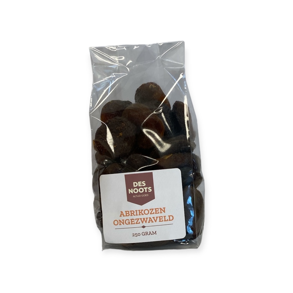 Des Noots - abrikozen ongezwaveld 250 gr    