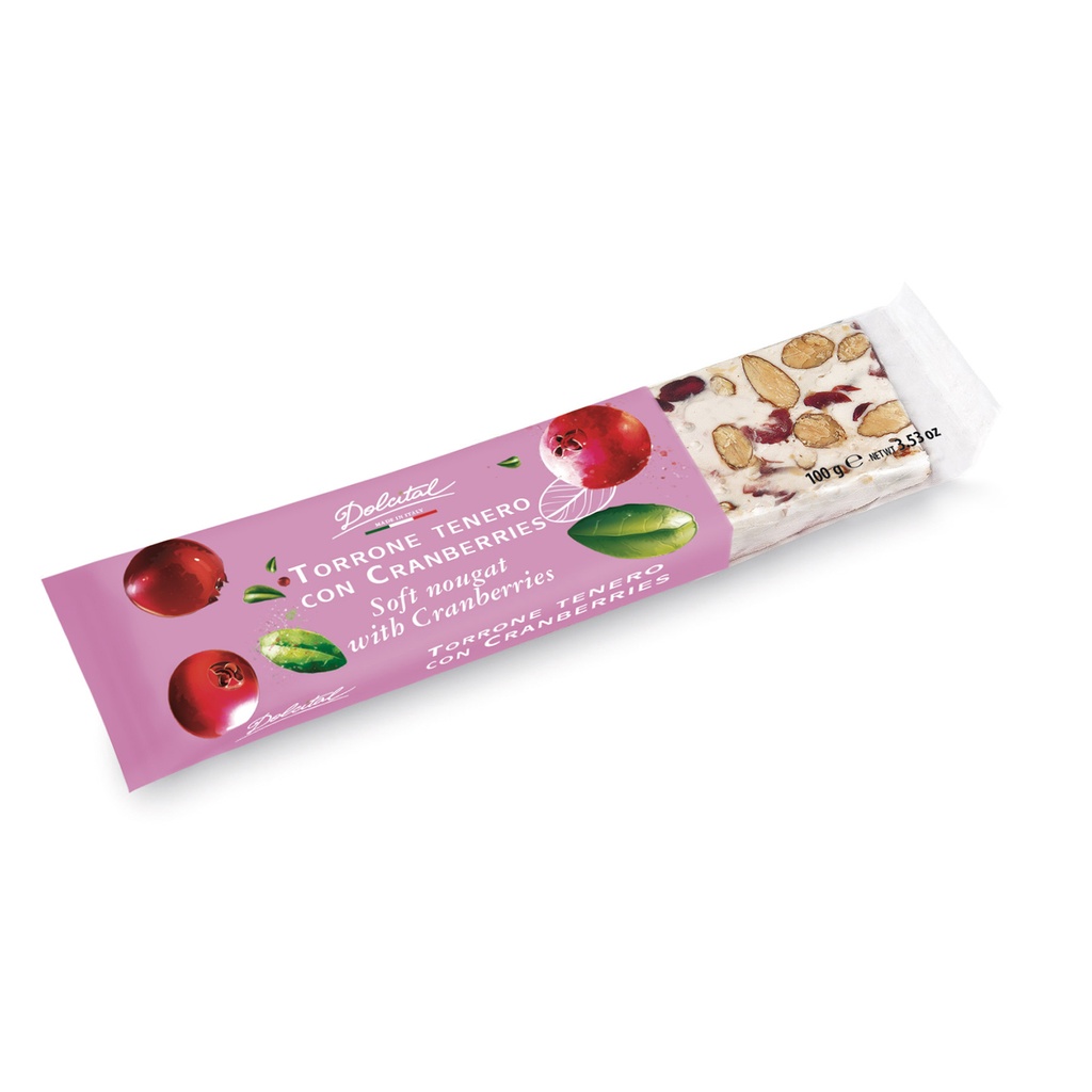 Dolcital - Torrone Cranberries 100 g      