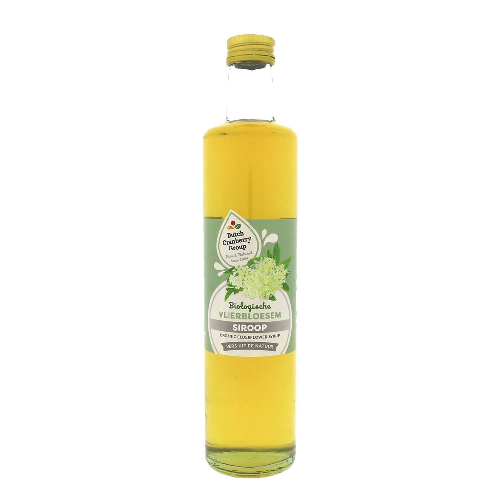 Dutch Cranberry Group - Vlierbloesemsiroop 500 ml - BIO    