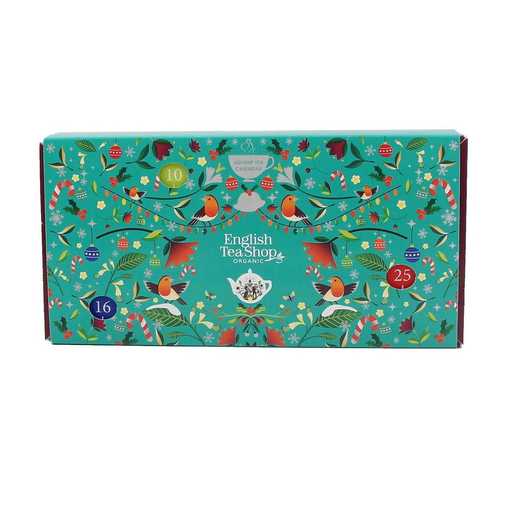 English Tea Shop - Advent Calender Chest 25tb BIO    