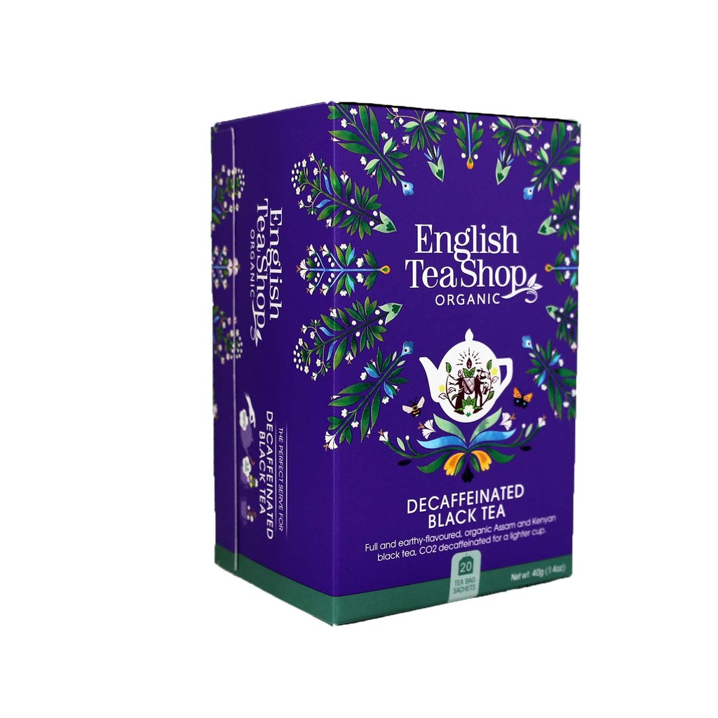 English Tea Shop - Decafeinated Black Tea 20tb BIO    