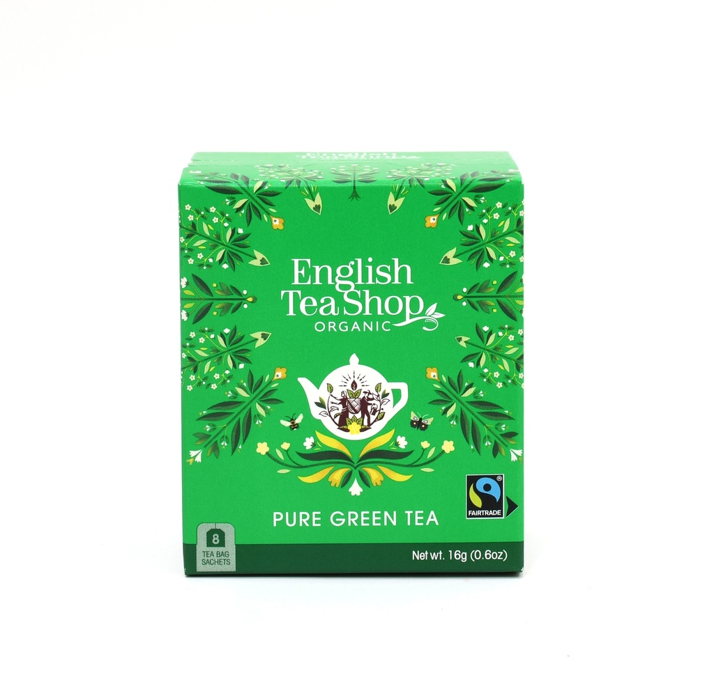 English Tea Shop - Pure Green Tea (8ct) BIO    
