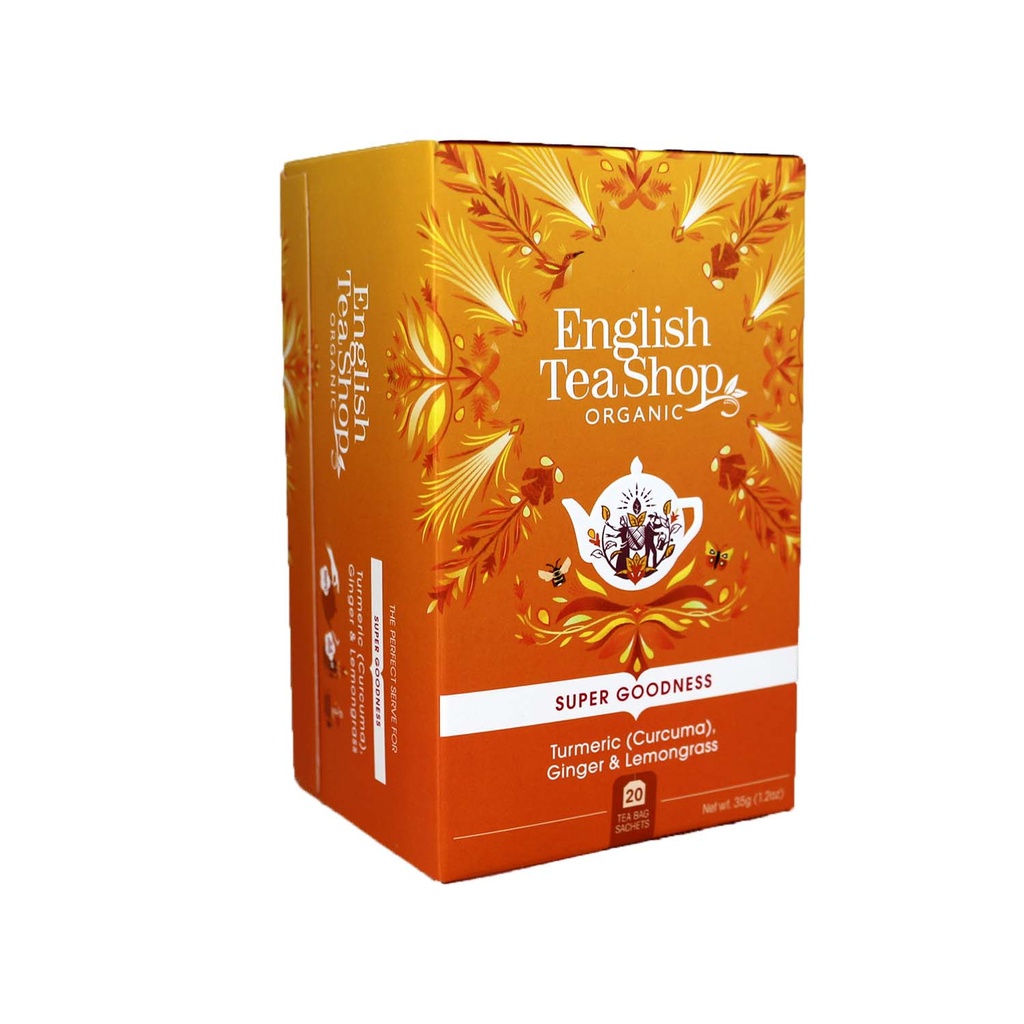 English Tea Shop - Turmeric,Ginger&Lemongrass 20tb BIO      