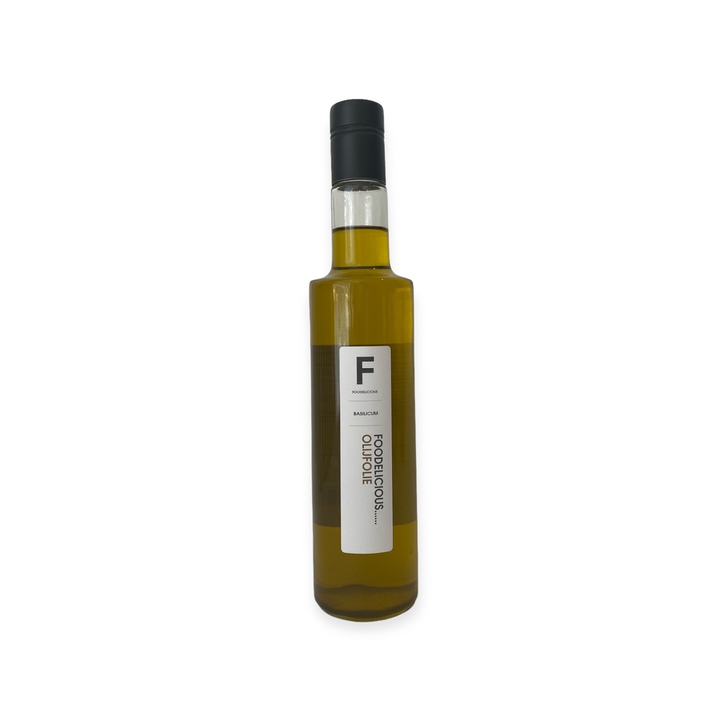 Foodelicious - Olijfolie ev met basilicum 500ml    