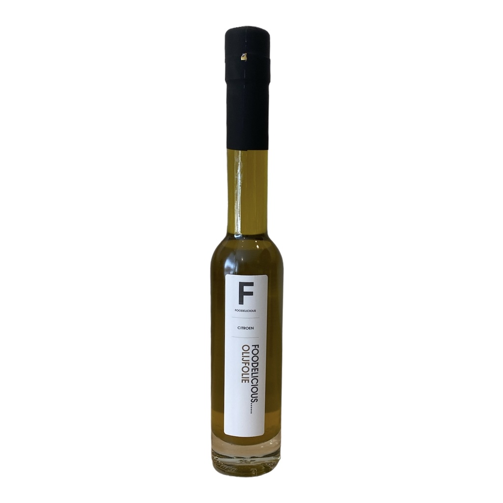 Foodelicious - Olijfolie ev met citroen 200ml    