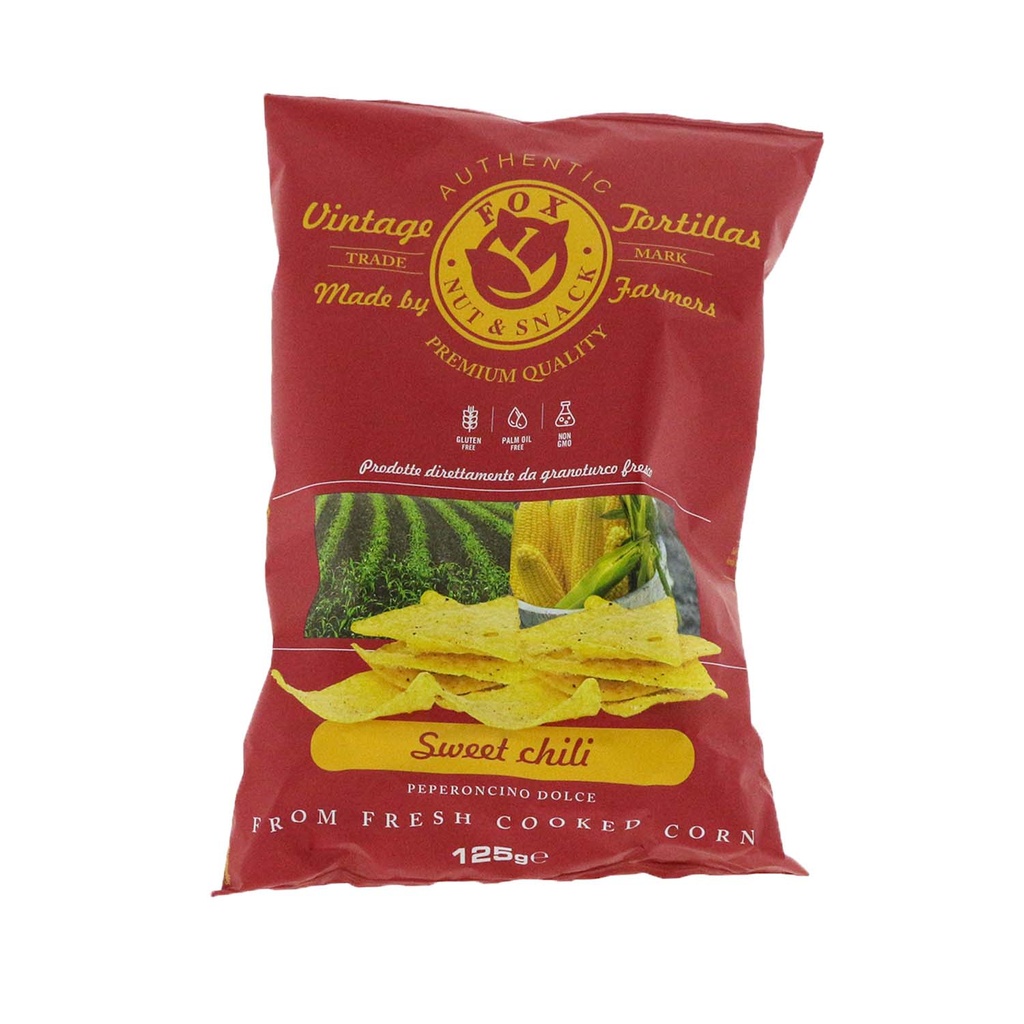 Fox Italia - Tortilla chips Sweet Chili 125 g    