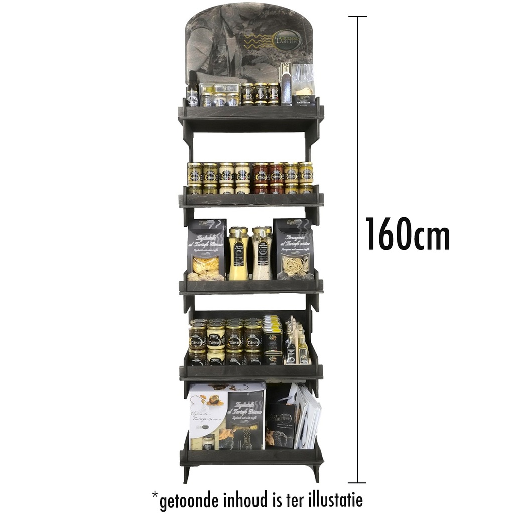 Giuliano Tartufi - Houten Vloerdisplay (leeg)     