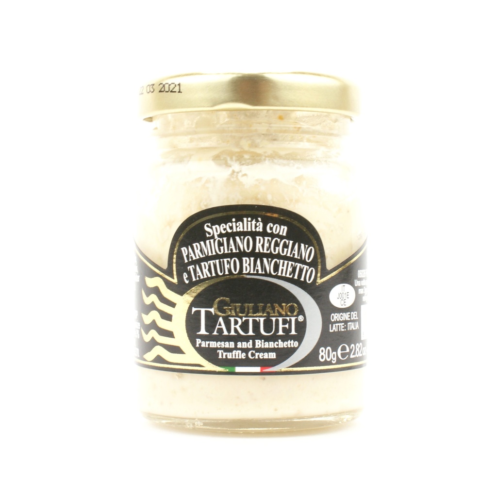 Giuliano Tartufi - Truffelcrème Parm. Kaas 80 g   