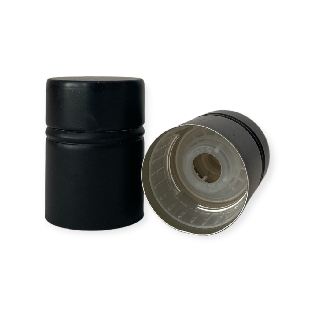 Glaswerk - Dop Guala Fles Mat Zwart    