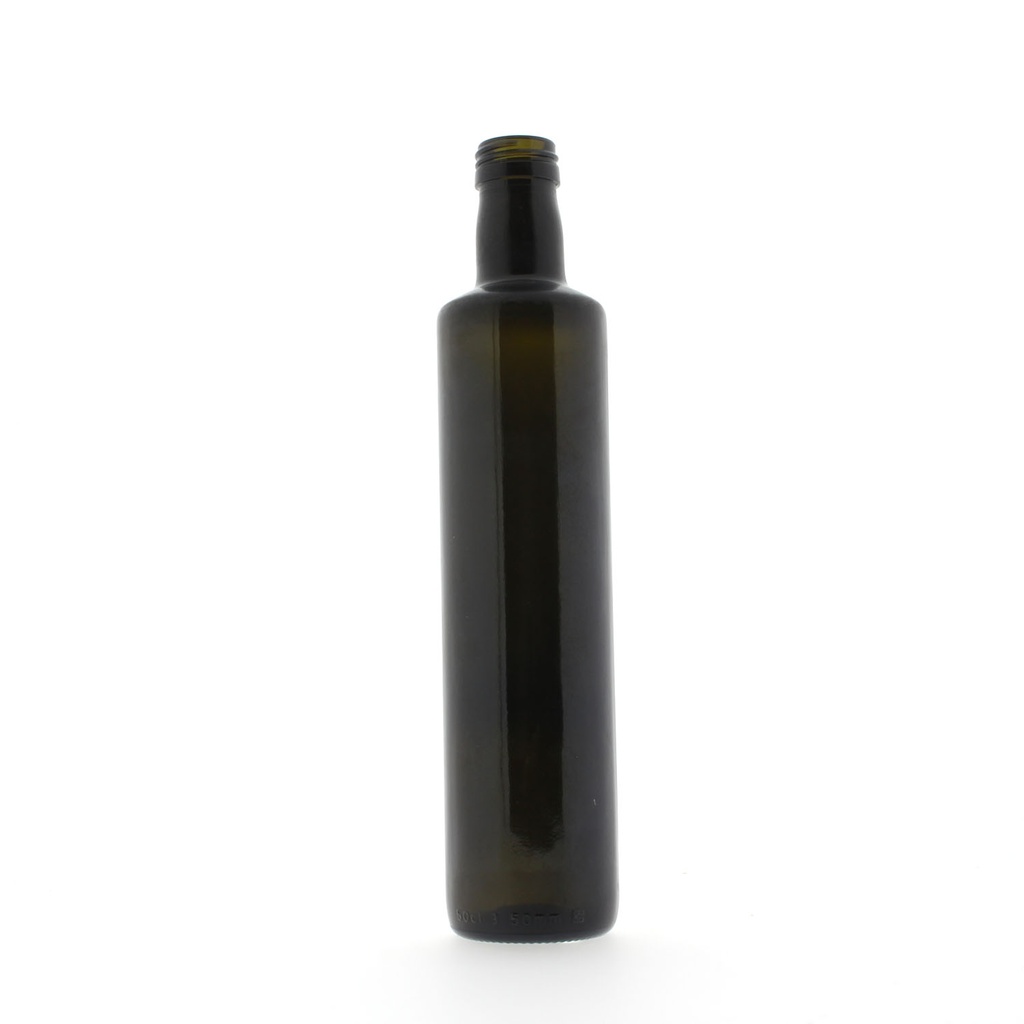 Glaswerk - fles dorica 500 ml GROEN    