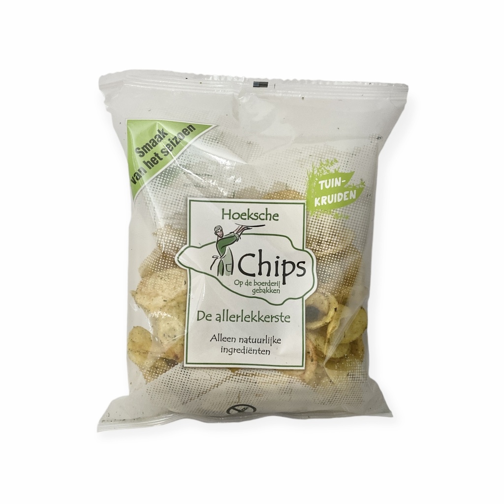 Hoeksche - Chips Tuinkruiden150g       