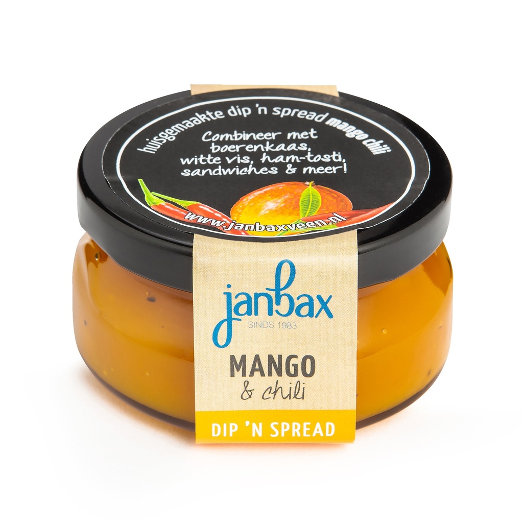 JanBax - Dip'n Spread Mango & Chilli 140gr   