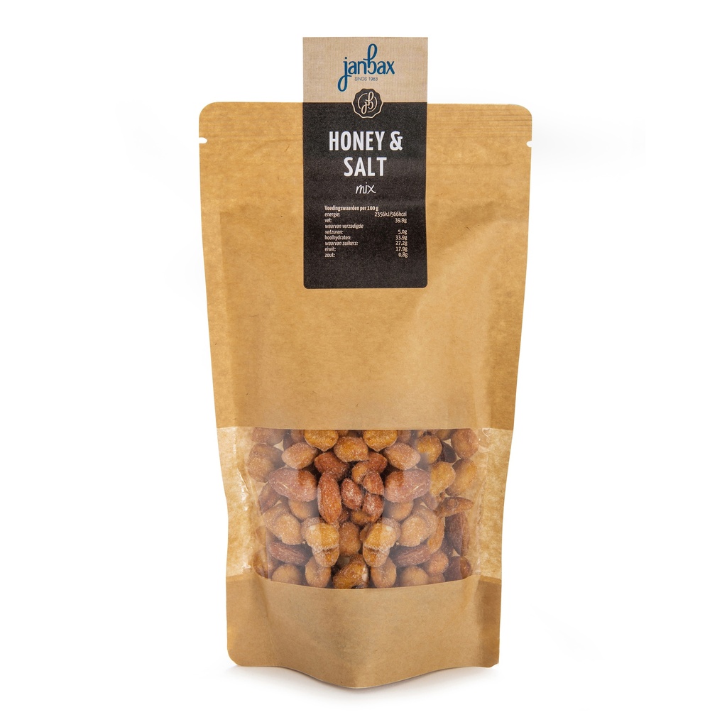 JanBax - Honey & Salt Notenmix 120 gr   