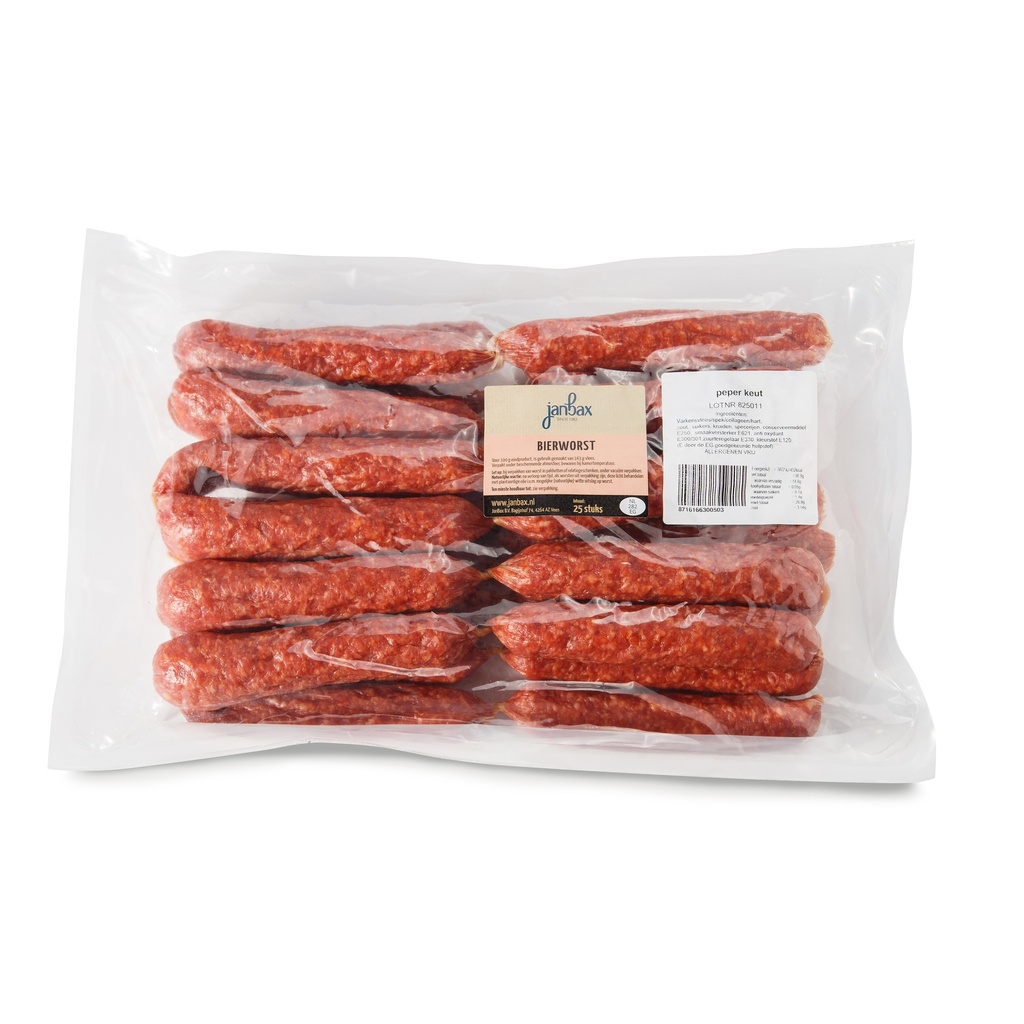 JanBax - bierworst 70 gr      
