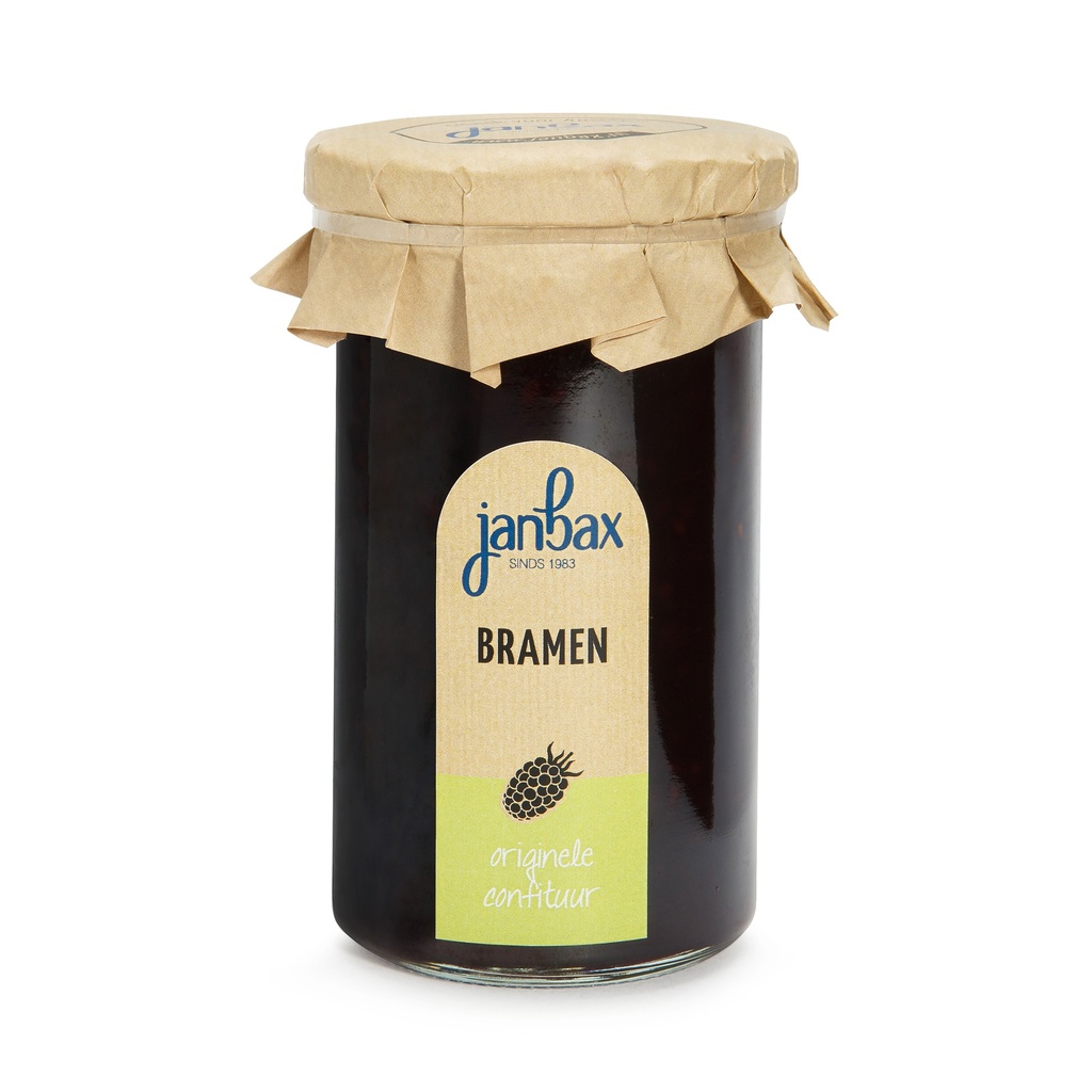 JanBax - confituren bramen 300 gr     