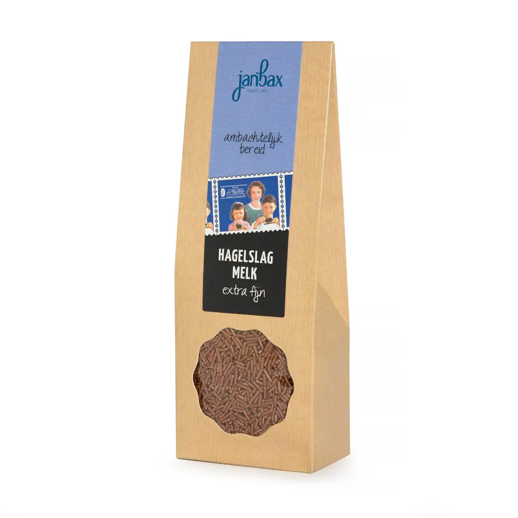 JanBax - hagelslag melk 200 gr     