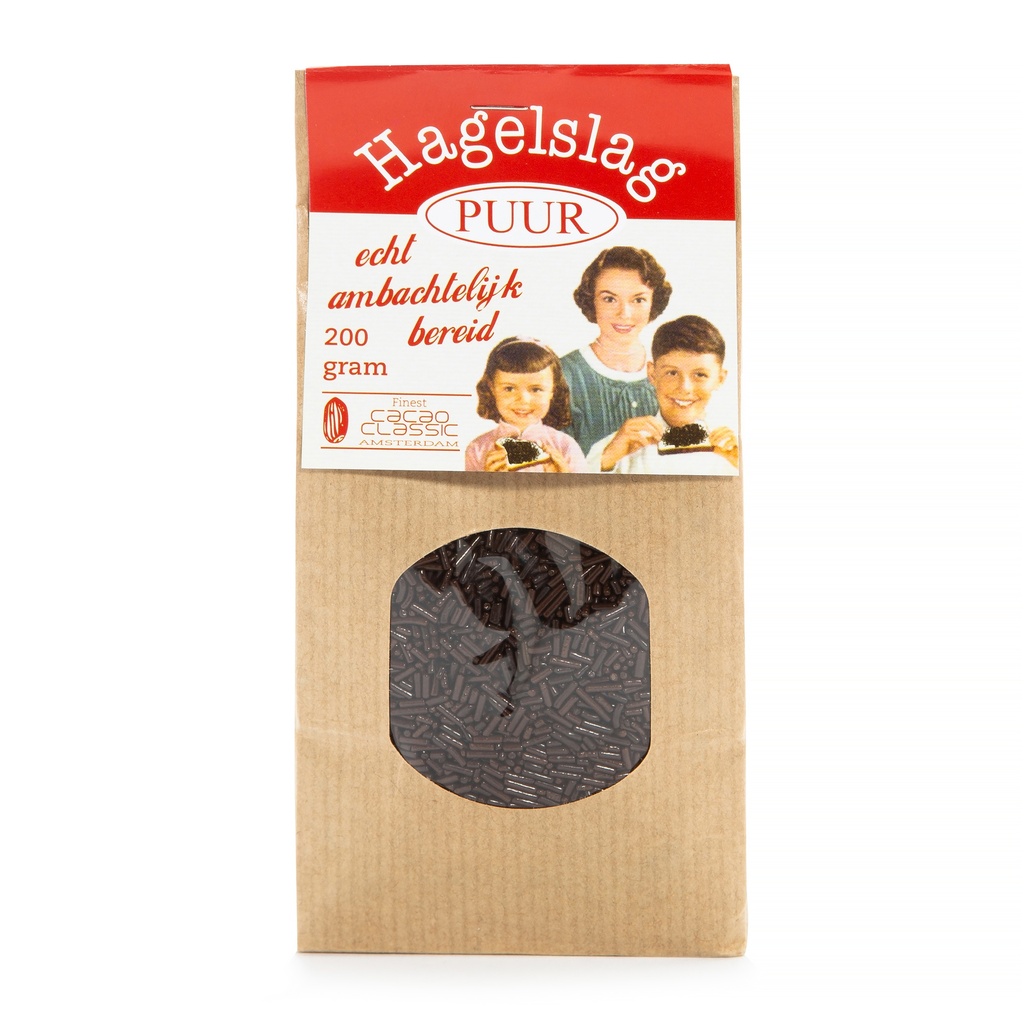 JanBax - hagelslag puur 200 gr     