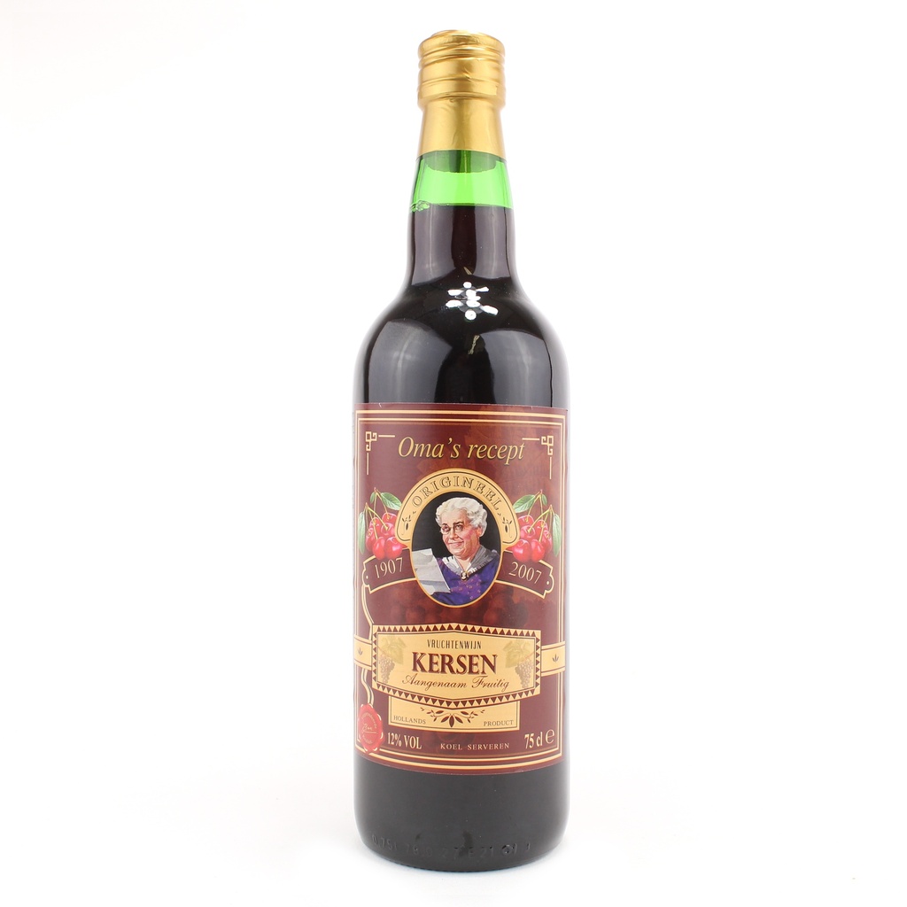 JanBax - oma`s vruchtenwijn kers 750 ml    