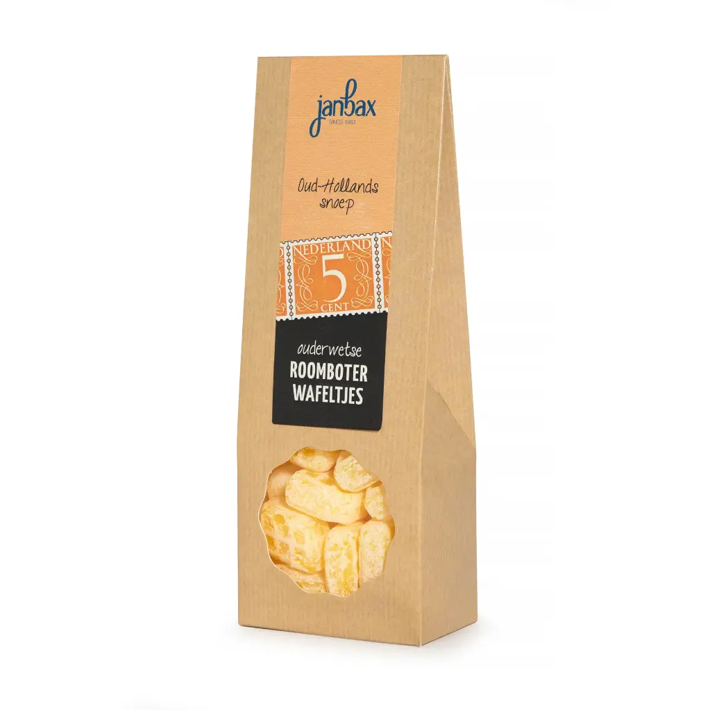 JanBax - roomboterwafeltjes 125 gr      