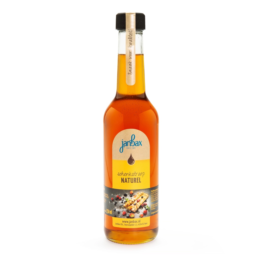 JanBax - schenkstroop naturel 350 ml     