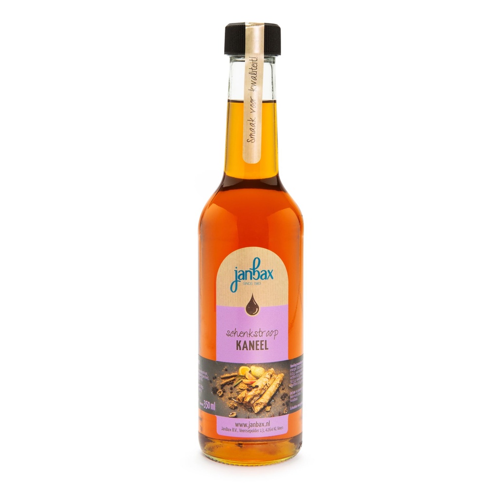 JanBax - schenkstroop&kaneel 350 ml      