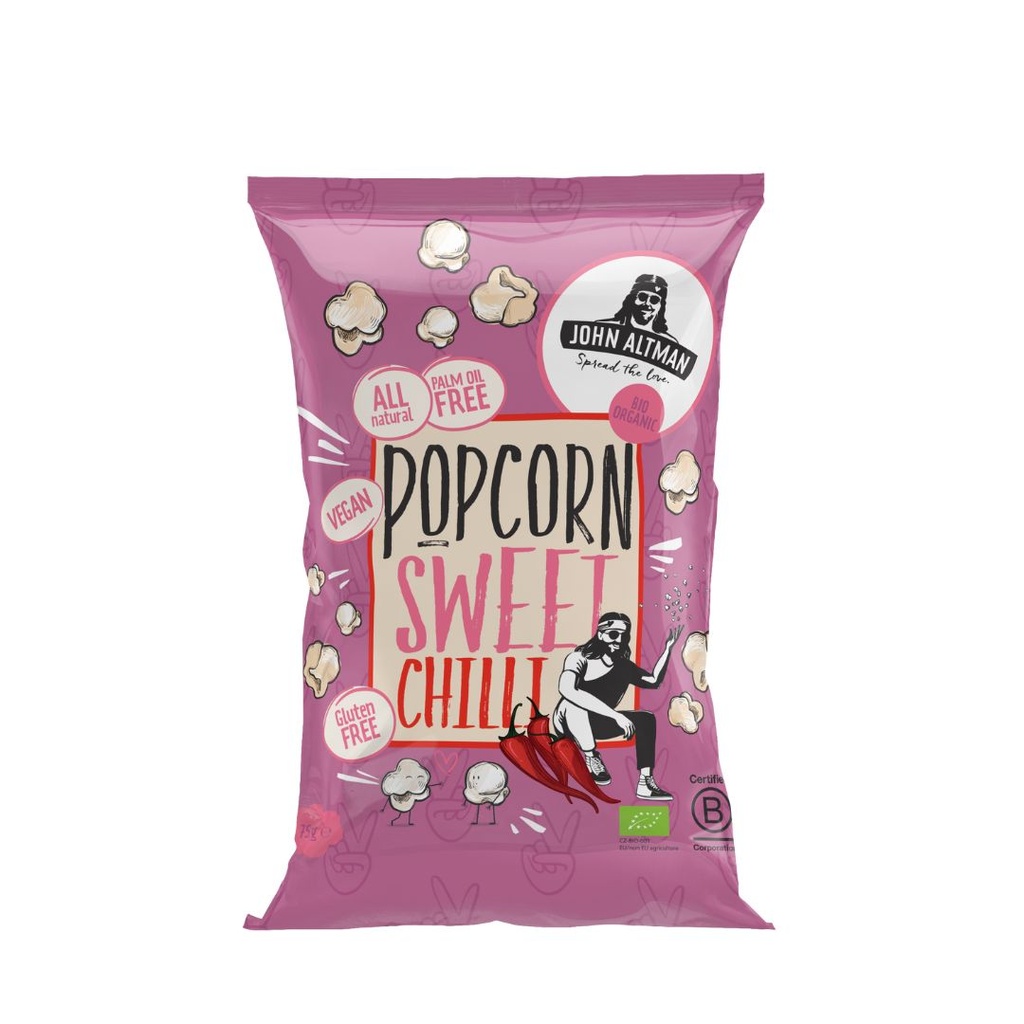 John Altman - Popcorn sweet chilli 75g BIO    