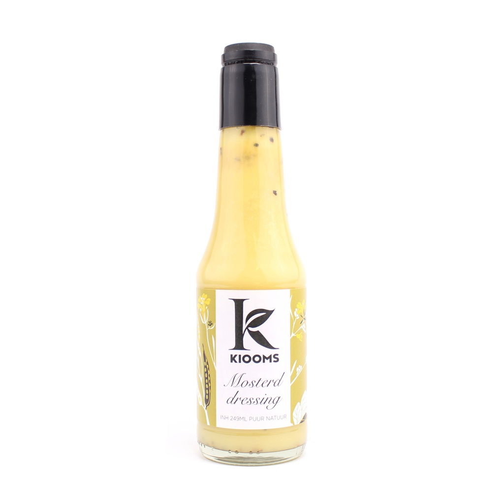 Kiooms - nat mosterd dressing 250 ml    