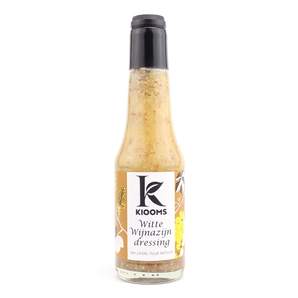 Kiooms - witte wijn dressing 250 ml    