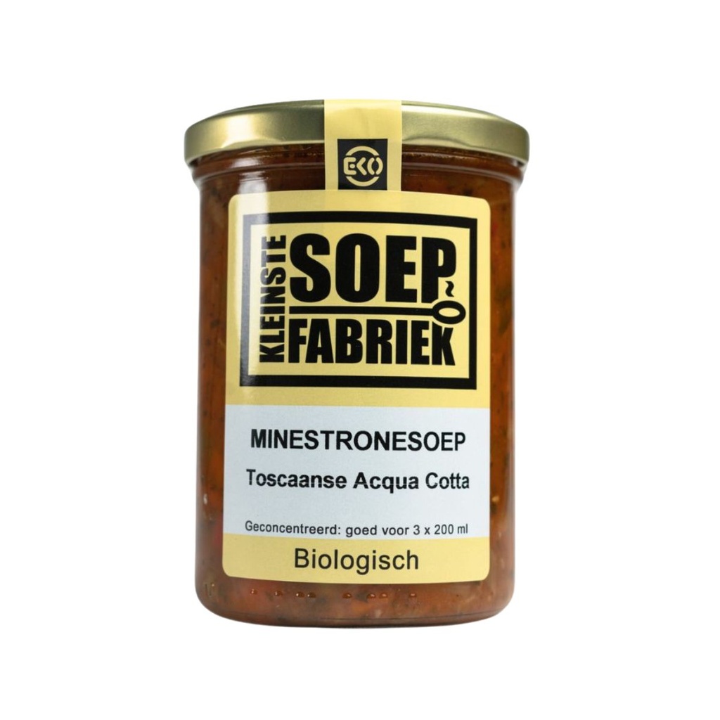 Kleinstesoepfabriek - Minestronesoep 400 ml BIO    