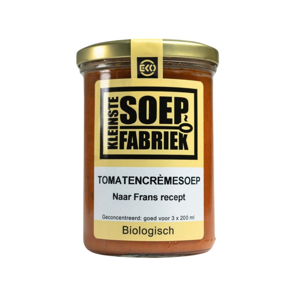 Kleinstesoepfabriek - Tomatencrèmesoep 400 ml - BIO    
