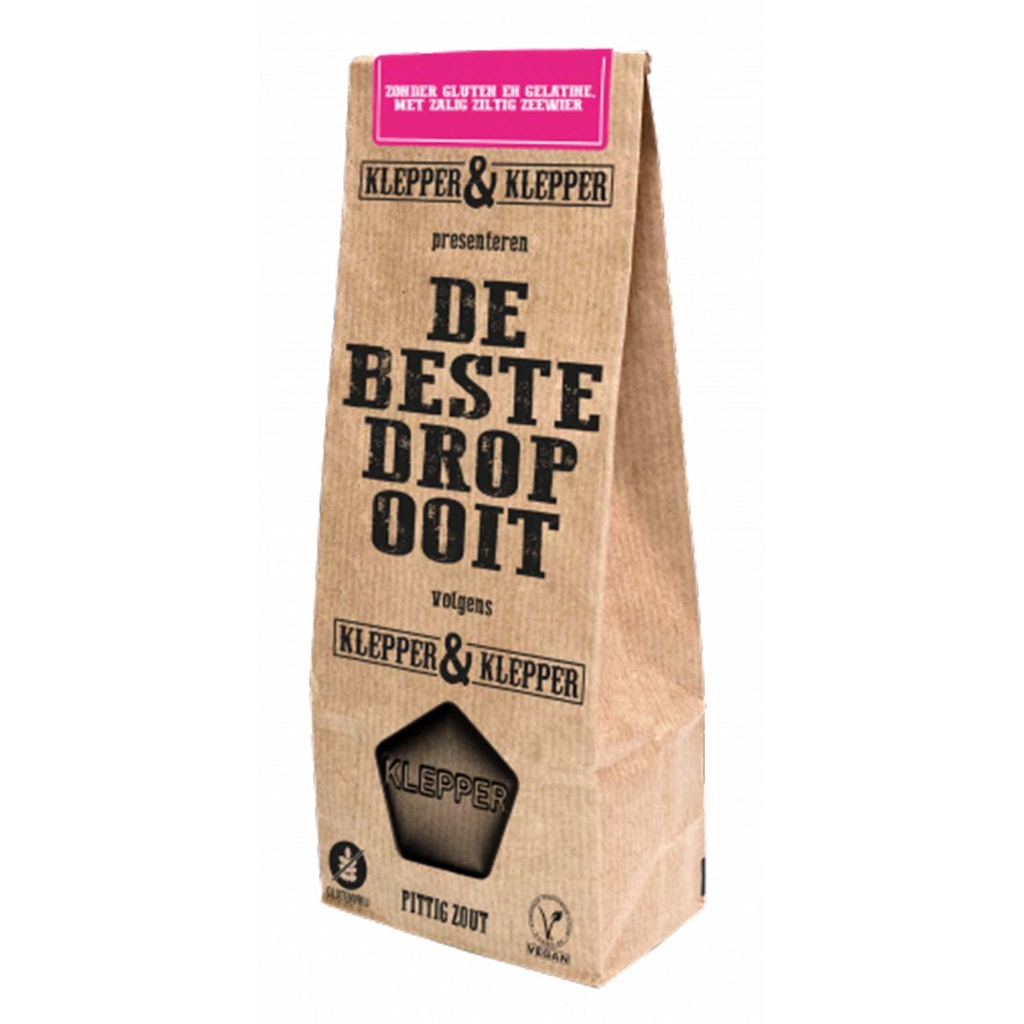 Klepper & Klepper - de beste drop ooit pittig zout 200g  