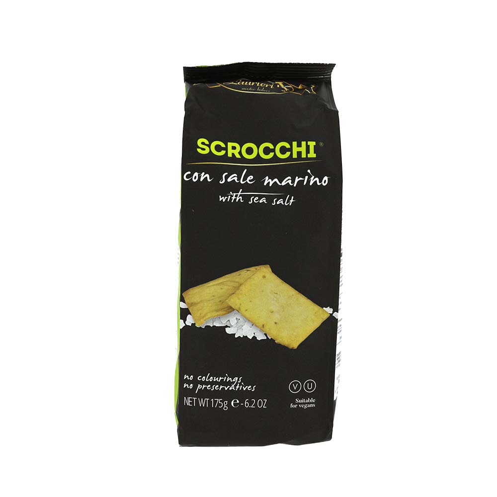 Laurieri - Premium Scrocchi Zeezout 175 g
