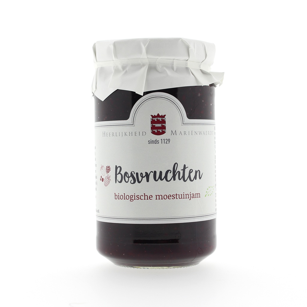Mariënwaerdt - Bosvruchten Moestuinjam 250 gr - BIO   