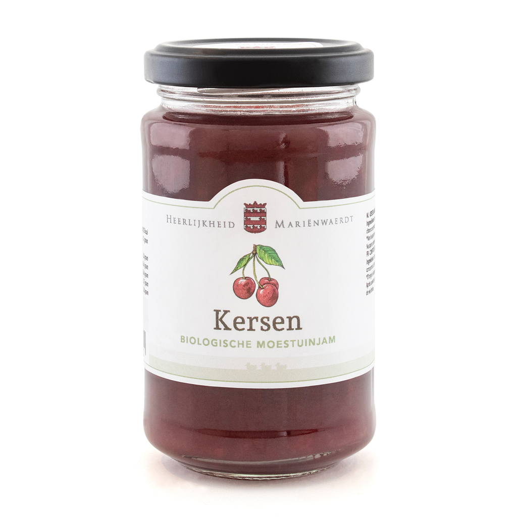 Mariënwaerdt - Kersen Moestuinjam 250 gr - BIO   