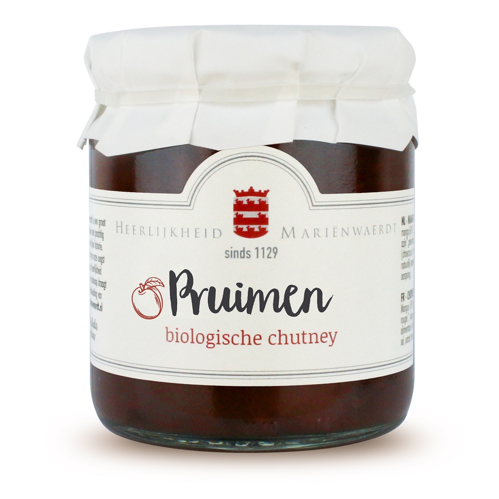 Mariënwaerdt - Pruimenchutney 260 gr - BIO    