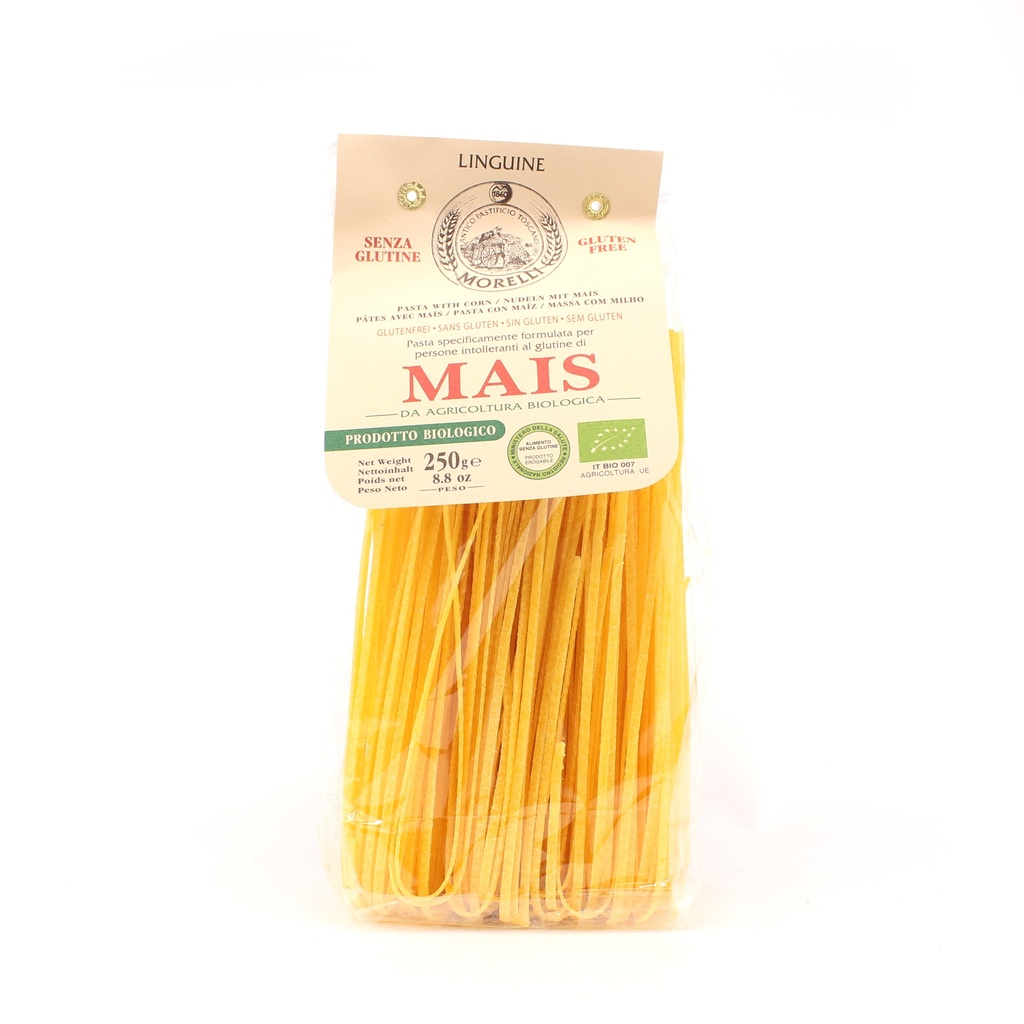 Morelli - Linguine Corn 250 g BIO