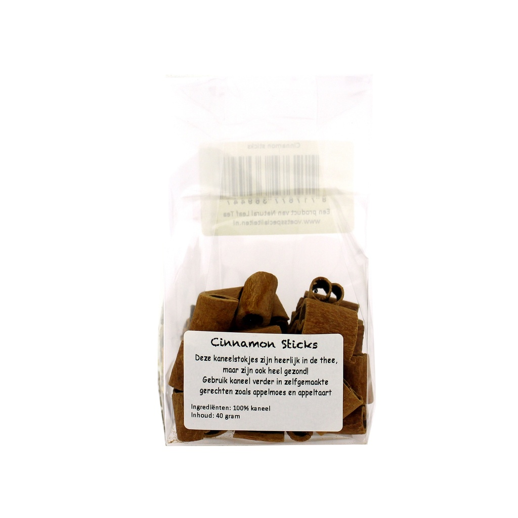 Natural Leaf Tea - Kaneelstokjes 40 g     