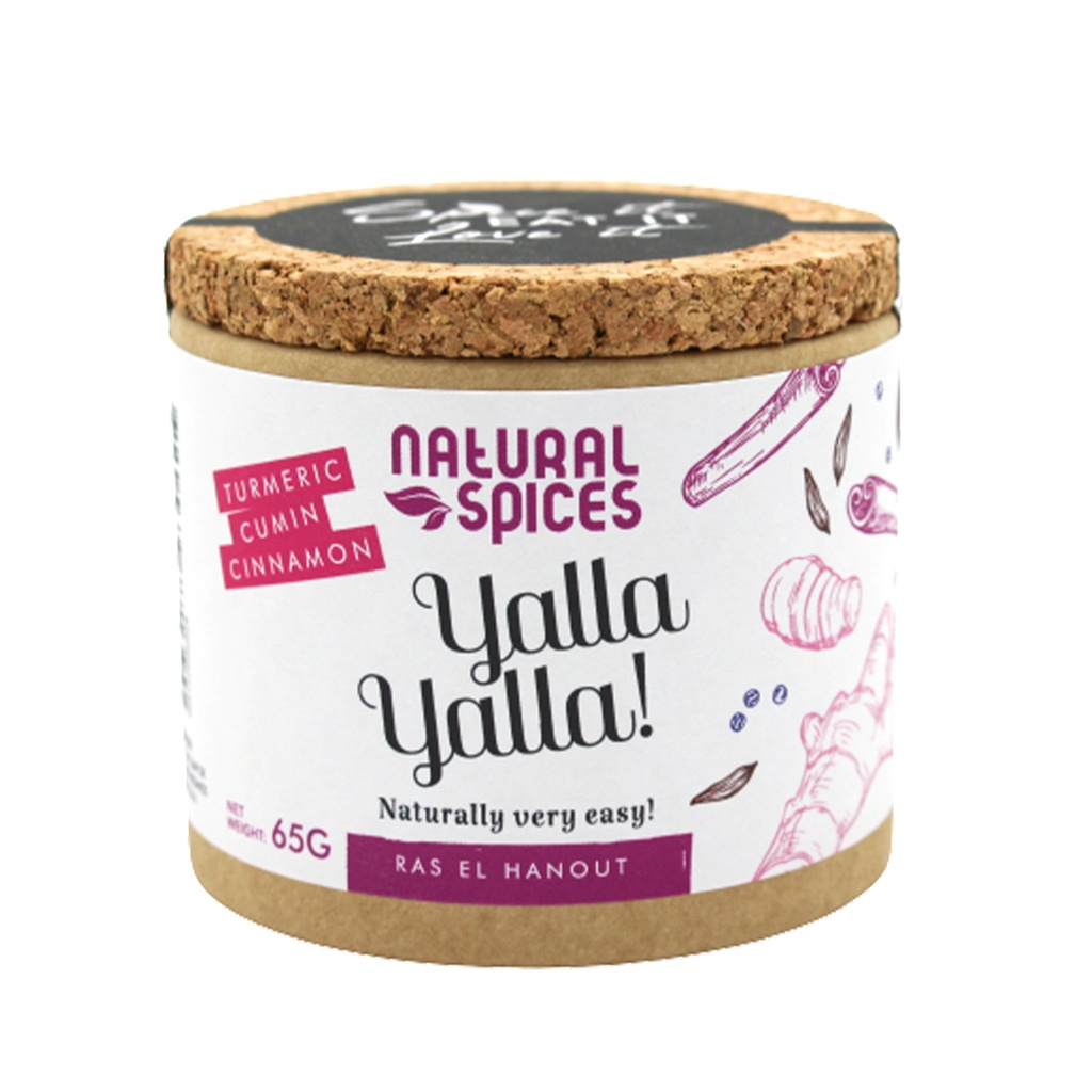 Natural Spices - Yalla Yalla (Ras el Hanout) 65g   