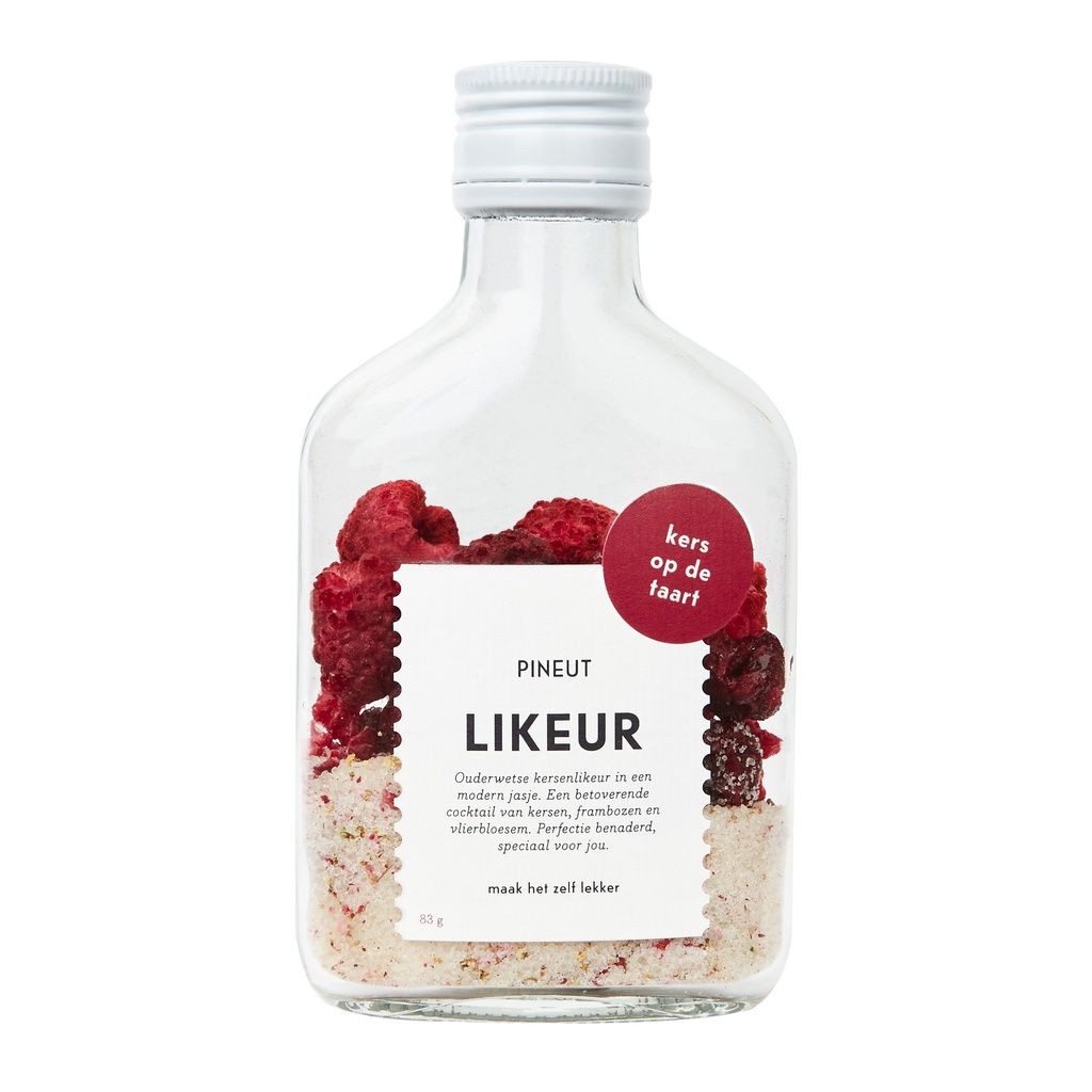 Pineut - Likeur Kers & Framboos BIO Flacon 83g