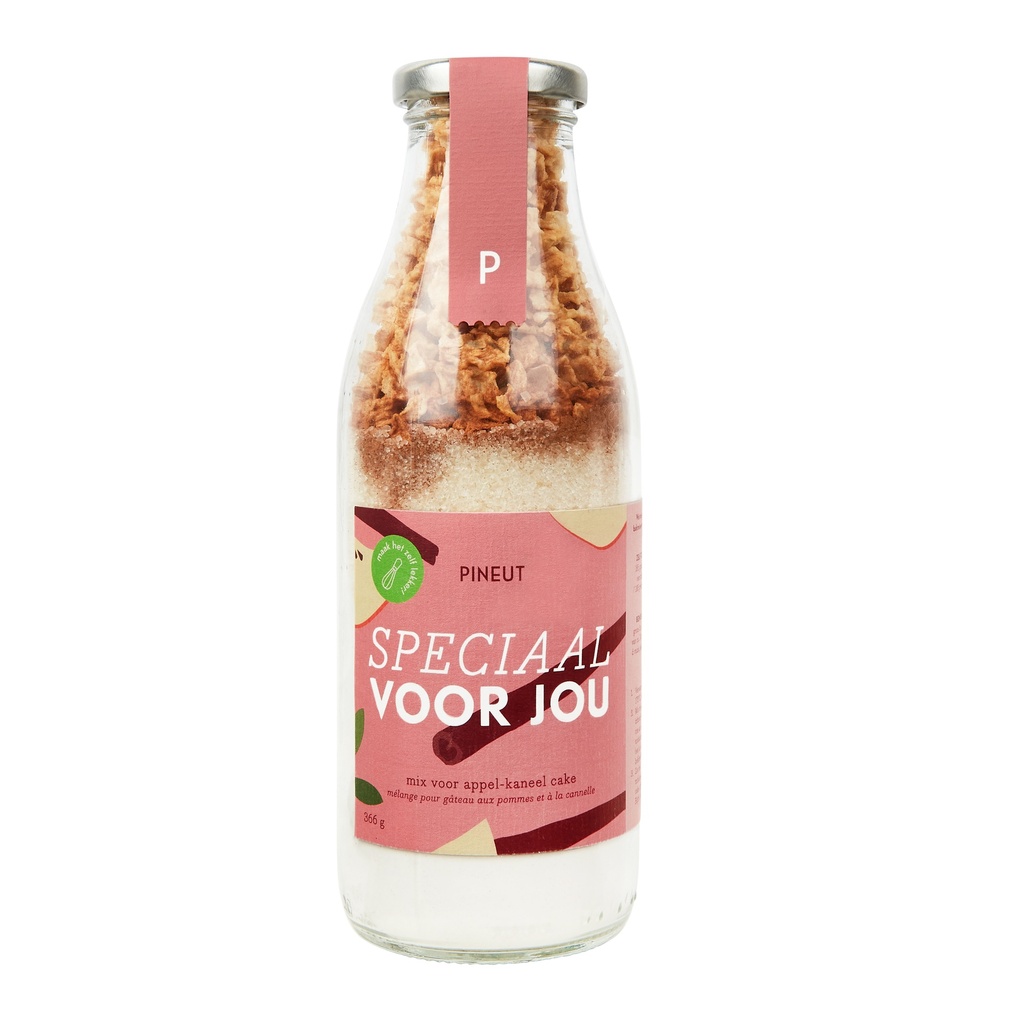 Pineut - Appel Kaneel Cake Speciaal Voor Jou fles 366gr    