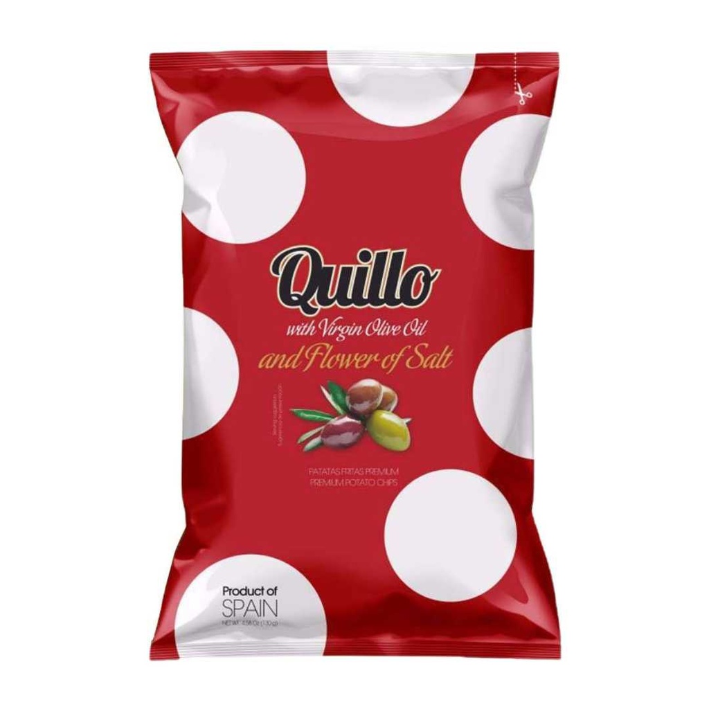 Quillo - Chips Salt 130g      