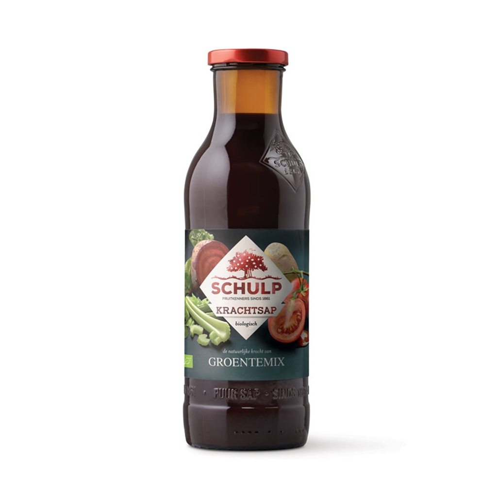 Schulp - Krachtsap Groentemix 750ml - BIO    