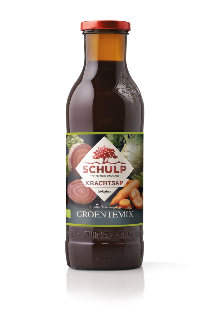 Schulp - Krachtsap Groentemix 750ml BIO